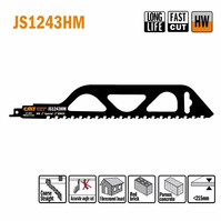 CMT Brzeszczot do pił szablastych beton JS1243HM