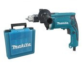 MAKITA Wiertarka udarowa sieciowa 710W HP1630K + walizka zestaw