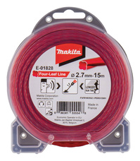 MAKITA Żyłka tnąca nylonowa 2,7mm koniczyna 15m E-01828 DUR368 DUR369 UR012