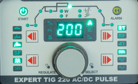 IDEAL Spawarka inwerterowa Expert TIG 220 AC/DC Puls 200A 2T/4T MMA IGBT