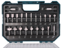 MAKITA Zestaw frezów trzpieniowych palcowych 22 sztuki 8mm D-74778