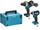 MAKITA Wkrętarka DDF486 130 Nm + Zakrętarka DTD153 170 Nm korpusy DLX2432TJ