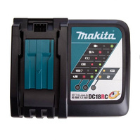 MAKITA Zestaw zasilający 18V bateria akumulator BL1850B ładowarka DC18RC