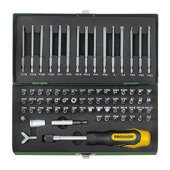 PROXXON Zestaw bity serwisowe security PH TX komplet w walizce 75szt. 23107