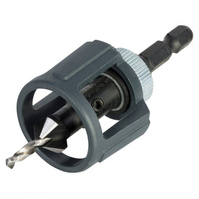 WOLFCRAFT Nawiertak z fazownikiem i ogranicznikiem do drewna 2w1 WF4392000