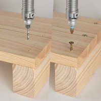 WOLFCRAFT Uchwyt dwustronny do montażu akcesoriów Wolfcraft 3082000