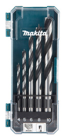 MAKITA Zestaw 5 wierteł cylindryczny uchwyt do drewna HSS 5 sztuk D-72861