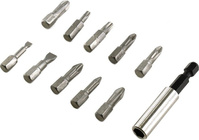 MAKITA Komplet końcówek narzędziowych PZ PH TORX 11 szt. P-16782