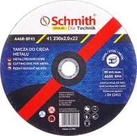 SCHMITH Tarcza do cięcia metalu 230x2,0 mm S41A-04