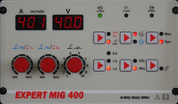 IDEAL Półautomat spawalniczy EXPERT MIG 400 SYNERGIC + Podajnik 400A 400V