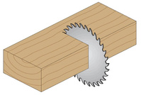 CMT Piła tarcza tnąca do drewna sklejki 85x15 mm 24Z Contractor K02403