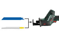 METABO Piła szablasta lisica akum. 18V METABOX SSE 18 LTX Compact 602266840
