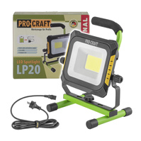 PROCRAFT Reflektor lampa budowlana naświetlacz LED 6000K 230V/20V Body LP20