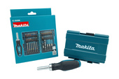 MAKITA Zestaw bitów udarowych i nasadek + wkrętak z grzechotką 43el E-25096