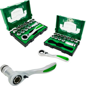 HIKOKI Zestaw nasadek z grzechotką w skrzynce 10-21mm 13el. 40030033