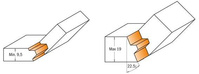 CMT Zestaw do połączeń kątowych 22,5° fi 37,3 mm S=12,7 mm 855.505.11