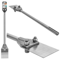 WAART Dłuto płaskie 100x75x400mm ze stali Hadfielda SDS-MAX W20D820