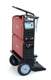 IDEAL Spawarka inwerterowa EXPERT TIG 220 AC/DC PULSE MMA 200A Chłodnica Wózek