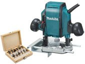 Makita RP0900 Frezarka górnowrzecionowa 900W ZESTAW 12el