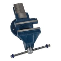 SCHMITH Imadło ślusarskie stałe żeliwne 125 mm z kowadłem SIMS-125