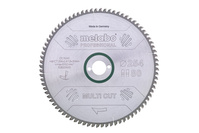 METABO Piła tarcza tnąca 254x30 mm 80Z uniwersalna FZ/TZ 628223000