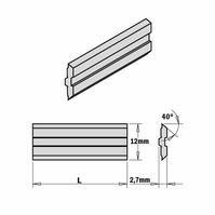 CMT Nóż strugający Centrostar 310 mm KS2.310.01