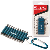MAKITA Zestaw bitów końcówek wkrętakowych długie 50mm 10 sztuk D-65028