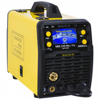 MAGNUM Spawarka półautomat spawalniczy 200A 230V ALU SYNERGIA U MI 220AL CU