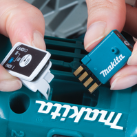 MAKITA Pilarka tarczowa zagłębiarka akumulatorowa 2x18V moduł AWS DSP601ZJU