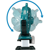 MAKITA Wentylator akumulatorowy 18V + zasilacz 230V DCF301Z