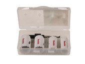 MAKITA Zestaw otwornic BiMetal drewno metal 22,25,29,32mm + adapter D-33641