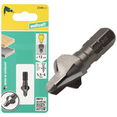 WOLFCRAFT Pogłębiacz pod wkręty do drewna tworzywa sztuczne 5-12mm 2548000