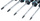 MAKITA Zestaw wkrętaków TORX 5 el. CRV 10-30 E-10534
