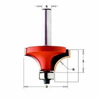 CMT Frez zaokrąglający fi 14,7x6,35 mm S=6,35 R=1 Z2 RH 838.147.11