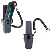 WOLFCRAFT Nóż z ostrzem trapezowym wymiennym PRO SAFETY z futerałem 4292000