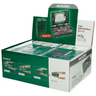HIKOKI Zestaw 10 wierteł SDS-Plus BOX beton mur przecinak 40030030