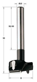 CMT WIERTŁO PUSZKOWE 34/90/10X60 512.340.11