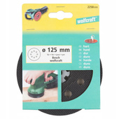 Dysk szlifierski 125mm Wolfcraft na rzep do szlifierek typ Bosch Wolfcraft