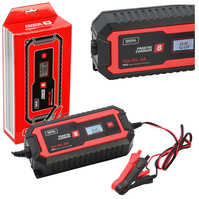 IDEAL Inteligentny prostownik samochodowy 6/12V GEL/WET/AGM 180Ah PCHARGE8