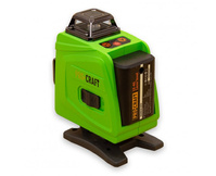 PROCRAFT Laser krzyżowy poziomica 360 zielony 2x4,0Ah samopoziomujący LE-4G