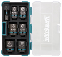MAKITA Zestaw nasadek udarowych 1/2 + adapter 6szt (B-69733) E-16592