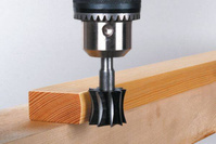 WOLFCRAFT Frez promieniowy do drewna 25 mm WS trzpień 8 mm WF3258000