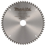 MAKITA Tarcza do cięcia Aluminium MDF PVC 216x30 60Z uniwersalna D-81430