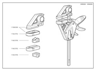 WOLFCRAFT Ścisk jednoręczny PRO ERGO z funkcją rozpierania 700 mm WF3093000