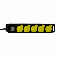 SCHMITH Przedłużacz warsztatowy 5m 16A 1.5mm IP44 5x2p+Z SP5GZ-WW-5M