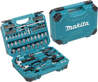 MAKITA Zestaw narzędzi kluczy nasadek 76 części E-10899