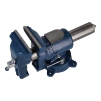 SCHMITH Imadło wielofunkcyjne 150 mm żeliwne obrotowe z kowadłem SIMW-150