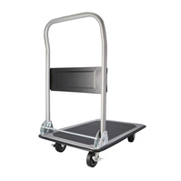 FASTER TOOLS Wózek transportowy platforma do 150 kg składany stalowy  8177