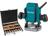 Makita RP0900 Frezarka górnowrzecionowa 900W ZESTAW 35el