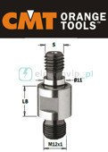 CMT ADAPTER Z TRZPIENIEM M10/11x4/15 506.150.01